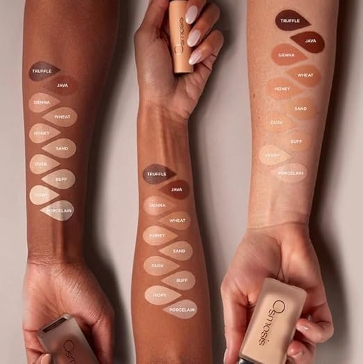 Osmosis Flawless Concealer, Lightweight, Medium To Full Coverage, Conceals, Corrects, Covers, Hydrates, Natural Matte Finish, 10 Shades, 0.47 Fl Oz
