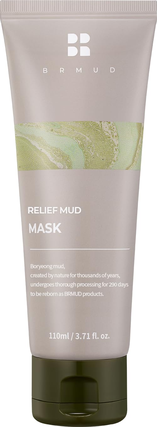 Relief Mud Mask - Celeb's Choice Mask - Body Mud Hydrating & Moisturizing Deep Pore Cleanser Face & Body Mask w/ 91.8% Nature-Derived Ingredients - K Beauty Body Mud (3.72 fl oz)