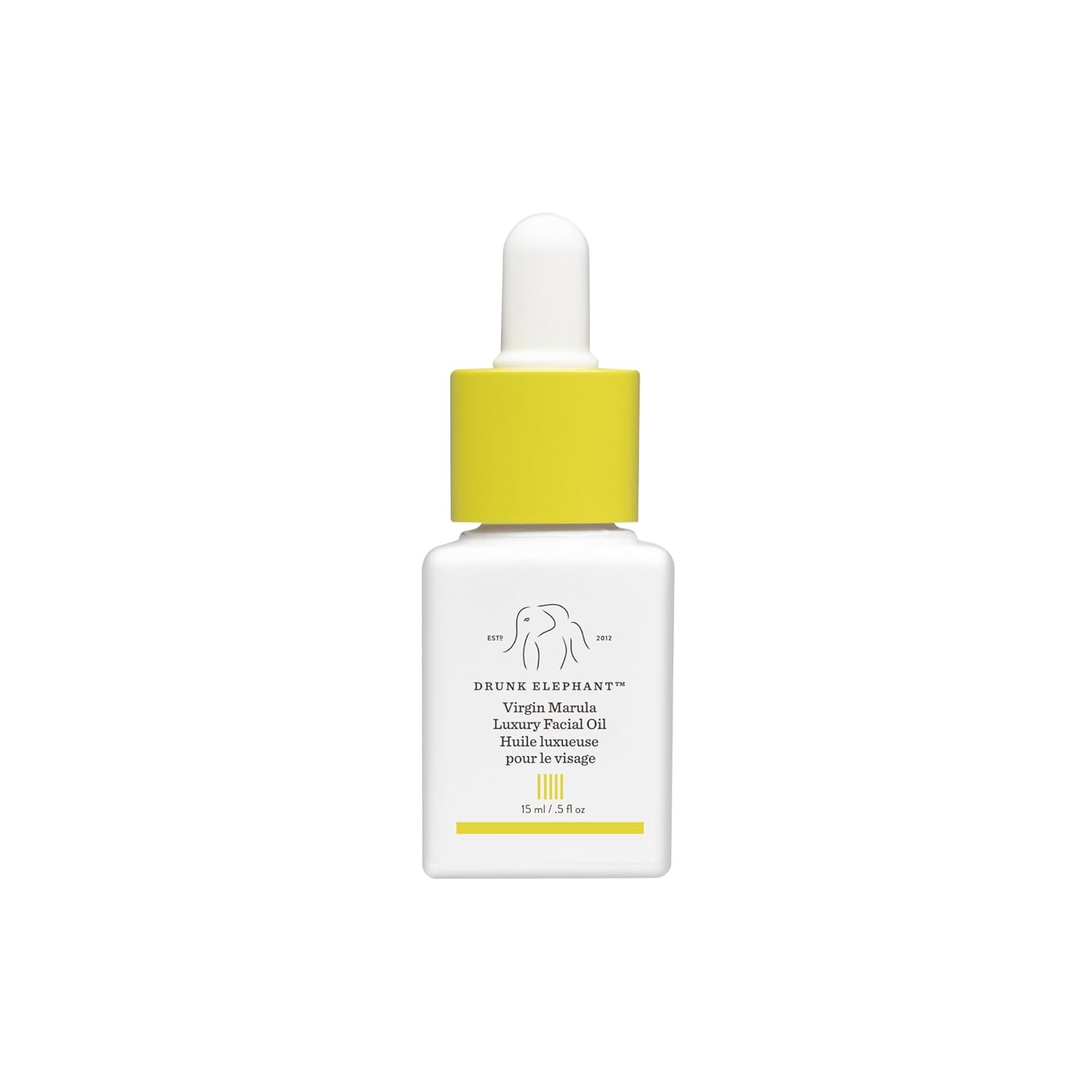Drunk Elephant Virgin Marula Luxury Facial Oil - Face Oil - Clean Clinical Skincare - Cruelty-Free - Dermatologist-Tested - Free of Essential Oils, Silicones, and Fragrance