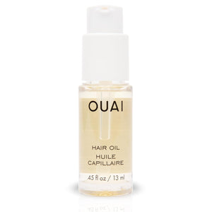 OUAI Hair Oil - Hair Heat Protectant Oil for Frizz Control - Adds Shine and Smooths Split Ends - Color Safe Formula - Paraben, Phthalate and Sulfate Free (1.5 fl oz)