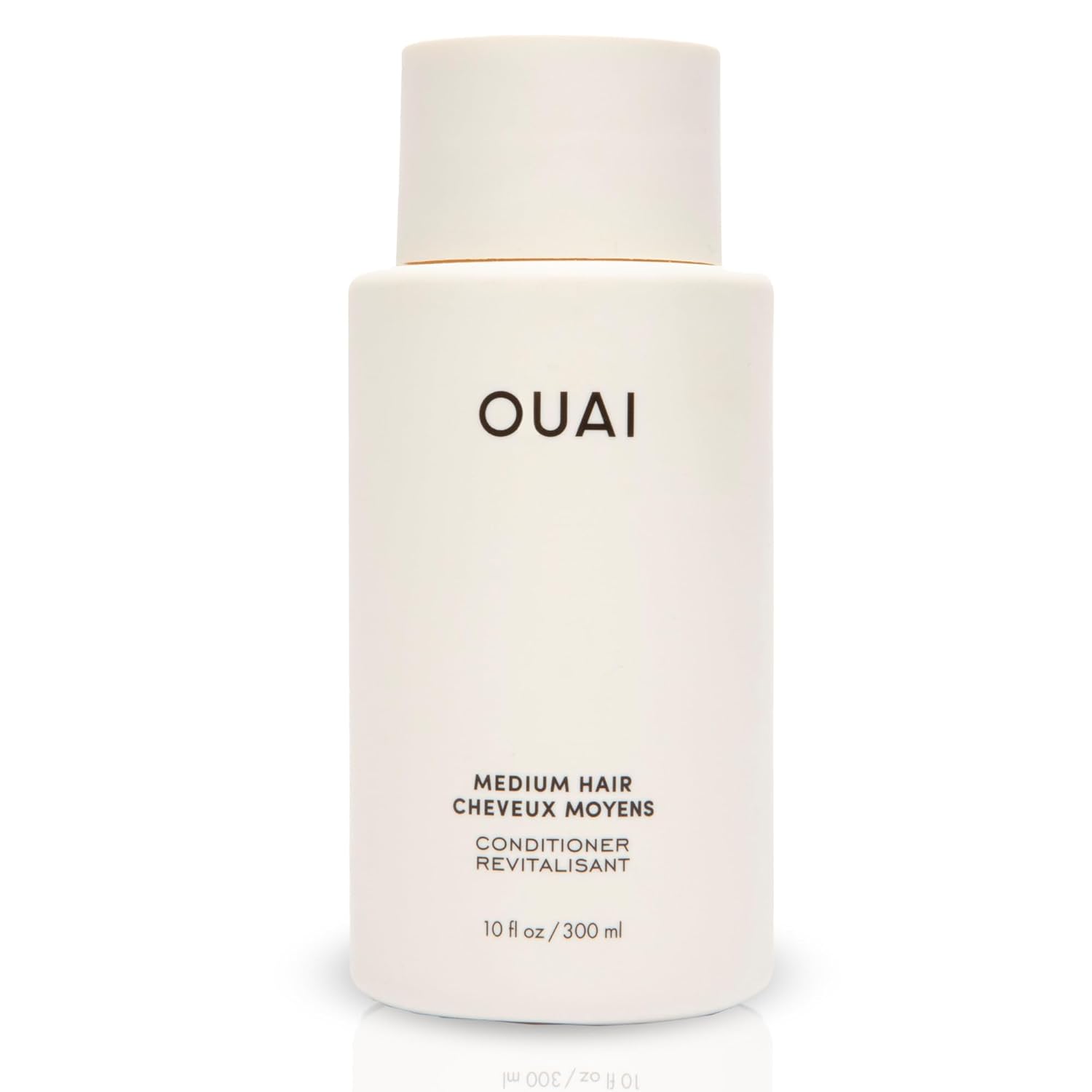OUAI Fine Hair Conditioner - Volumizing Conditioner for Fine Hair Made with Keratin, Biotin and Chia Seed Oil - Adds Softness, Bounce and Volume - Free from Parabens, Sulfates, and Phthalates (10 Oz)