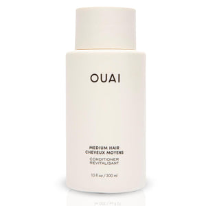 OUAI Fine Hair Conditioner - Volumizing Conditioner for Fine Hair Made with Keratin, Biotin and Chia Seed Oil - Adds Softness, Bounce and Volume - Free from Parabens, Sulfates, and Phthalates (10 Oz)