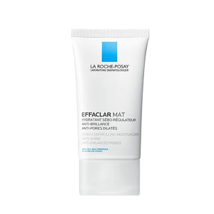 La Roche-Posay Effaclar Mat, Daily Moisturizer For Oily Skin, Visibly Reduces The Look Of Pores, Oil-Free Mattifying Moisturizer, Smooths Skin Texture, Non-Comedogenic & Dermatologist Tested