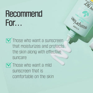 ETUDE Sunprise Mild Airy Finish Sun Milk SPF50+ / PA++++ (55ml) | Sebum-free, Non-Sticky, Long Lasting Protection, 100% Mineral Based Korean Sunscreen, Korean Skin Care