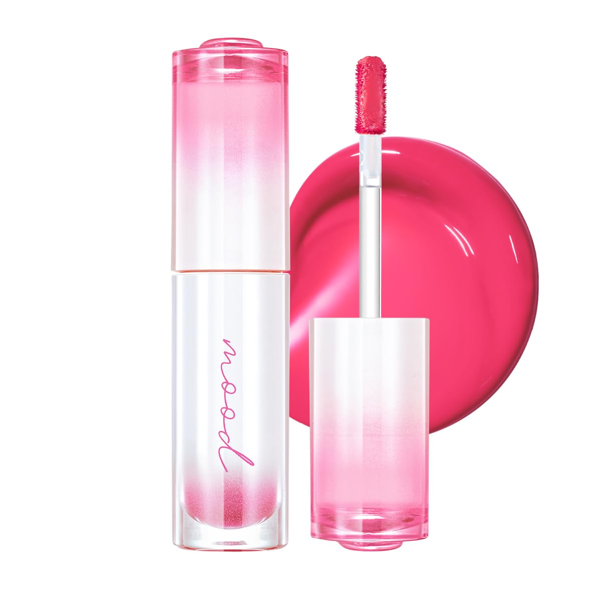 Peripera Ink Mood Glowy Tint | Lip-Plumping, Naturally Moisturizing, Lightweight, Glow-Boosting, Long-Lasting, Comfortable, Non-Sticky, Mask Friendly, No White Film 033 ROSY WISH