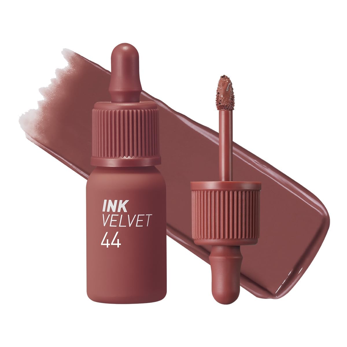 Peripera Ink the Velvet Lip Tint - High Pigment Color, Longwear, Weightless, Not Animal Tested, Gluten-Free, Paraben-Free (017 ROSY NUDE)