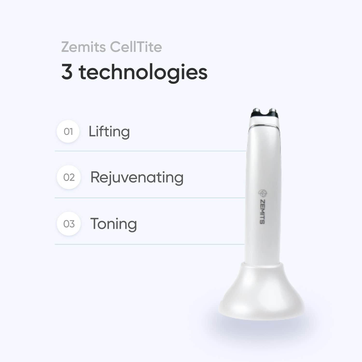 CellTite | Facial Microcurrent Device | Lip Shaper, Eye Lifting | Face Lift Tool, Skin Tightening Galvanic, Dark Circles, Puffiness, Fatigue, Wrinkle Remover, Neck Toning Massager | US Brand