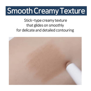 ETUDE Reborn Maker Contour Stick #Cool Shading | Naturally Sculpt & Define | Creamy Formula for Seamless Blending | Multi-purpose Contour Stick | Korean Makeup, Kbeauty, Perfect for Gift