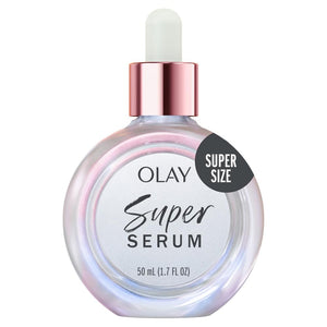 Olay Super Serum 1.0 oz with Niacinamide, Vitamin C, Collagen Peptide, AHA, and Vitamin E