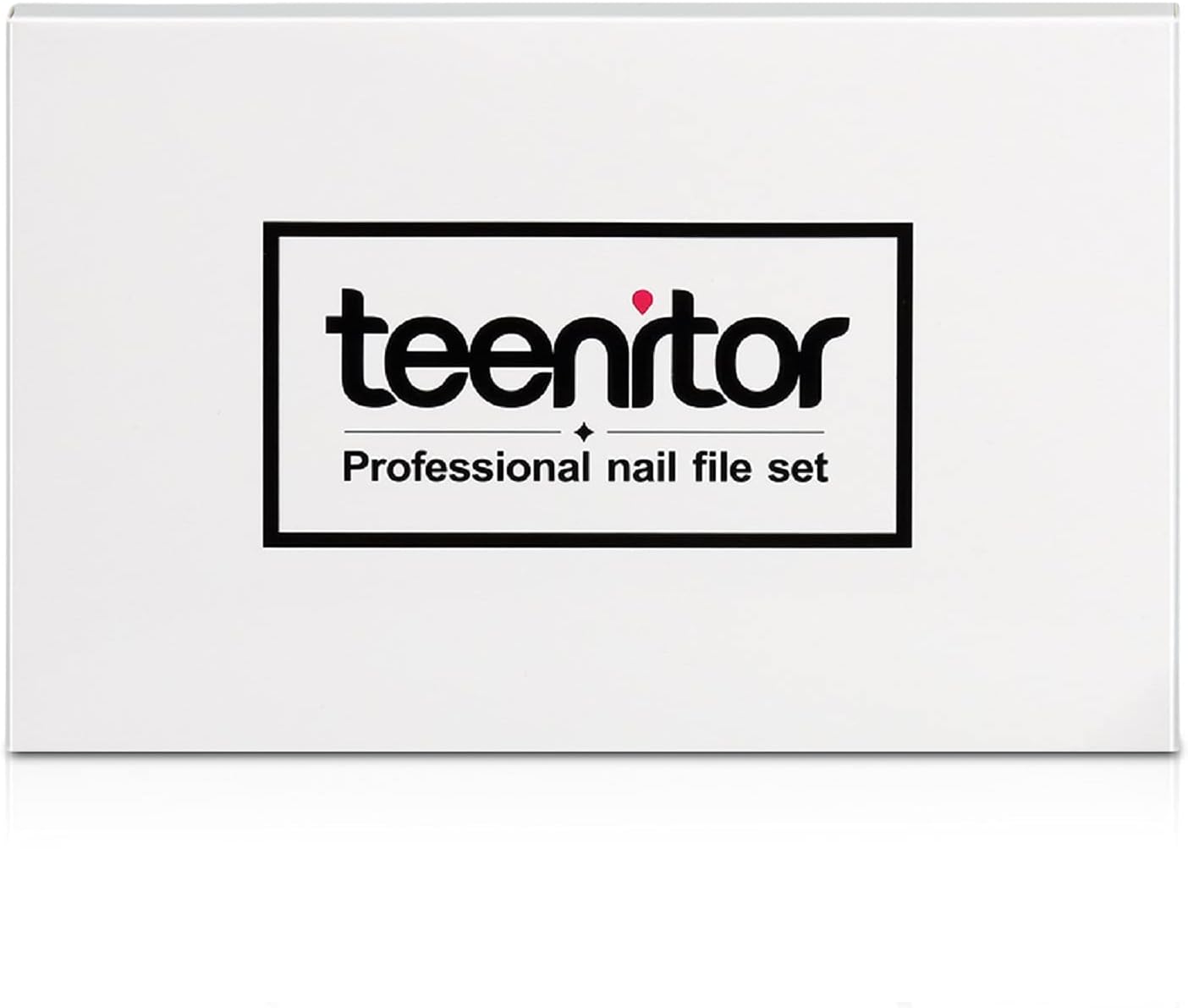 Teenitor Nail File Nail Buffer, 6 pcs Nail Files and Buffers for Natural Nails, Emery Boards for Nails, Nail Buffer and Shine Kit Nail Filer, Nail Buffer Block 100/180 Grit Nail Files Fingernail Files