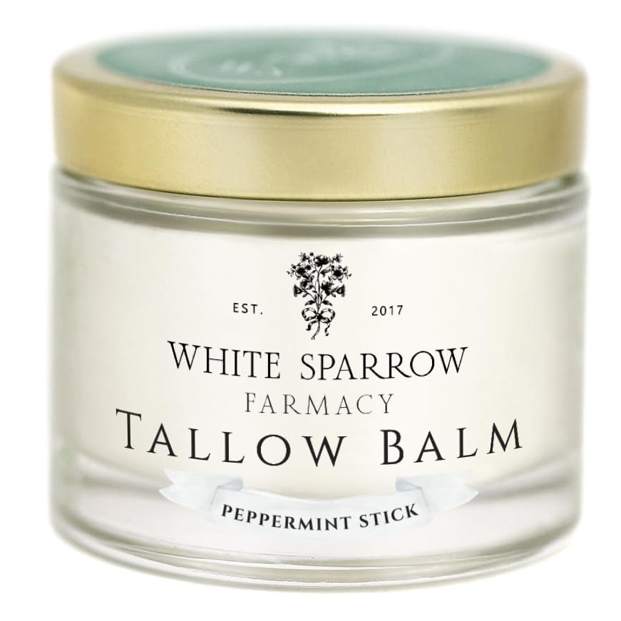 Organic Grass Fed Tallow Balm - (Citrus Bouquet) Organic Tallow from Grass Fed Cows & All Organic ingredients. For Face and Body. (2.0 oz)…