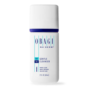 Obagi Medical Nu-Derm Gentle Face Cleanser for Normal to Dry Sensitive Skin – Daily Facial Cleanser Gently Removes Dirt, Oil, Makeup & Impurities