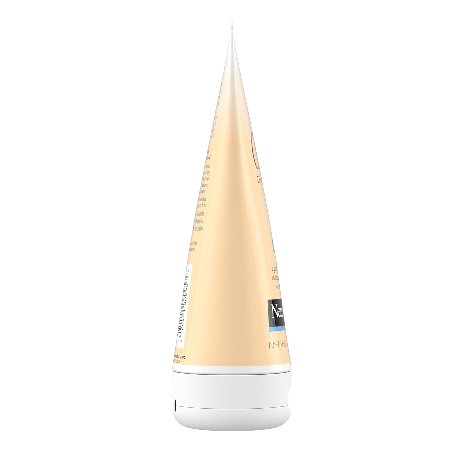 Neutrogena Deep Clean Daily Facial Cream Cleanser with Beta Hydroxy Acid to Remove Dirt, Oil & Makeup, Alcohol-Free, Oil-Free & Non-Comedogenic, 7 fl. oz