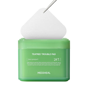 MEDIHEAL Vitamide Brightening Pad - Vegan Face Hypoallergenic Pads with Niacinamide, Sea Buckthorn - Radiance Boosting Pads for Clear, Illuminating Skin 100 Pads