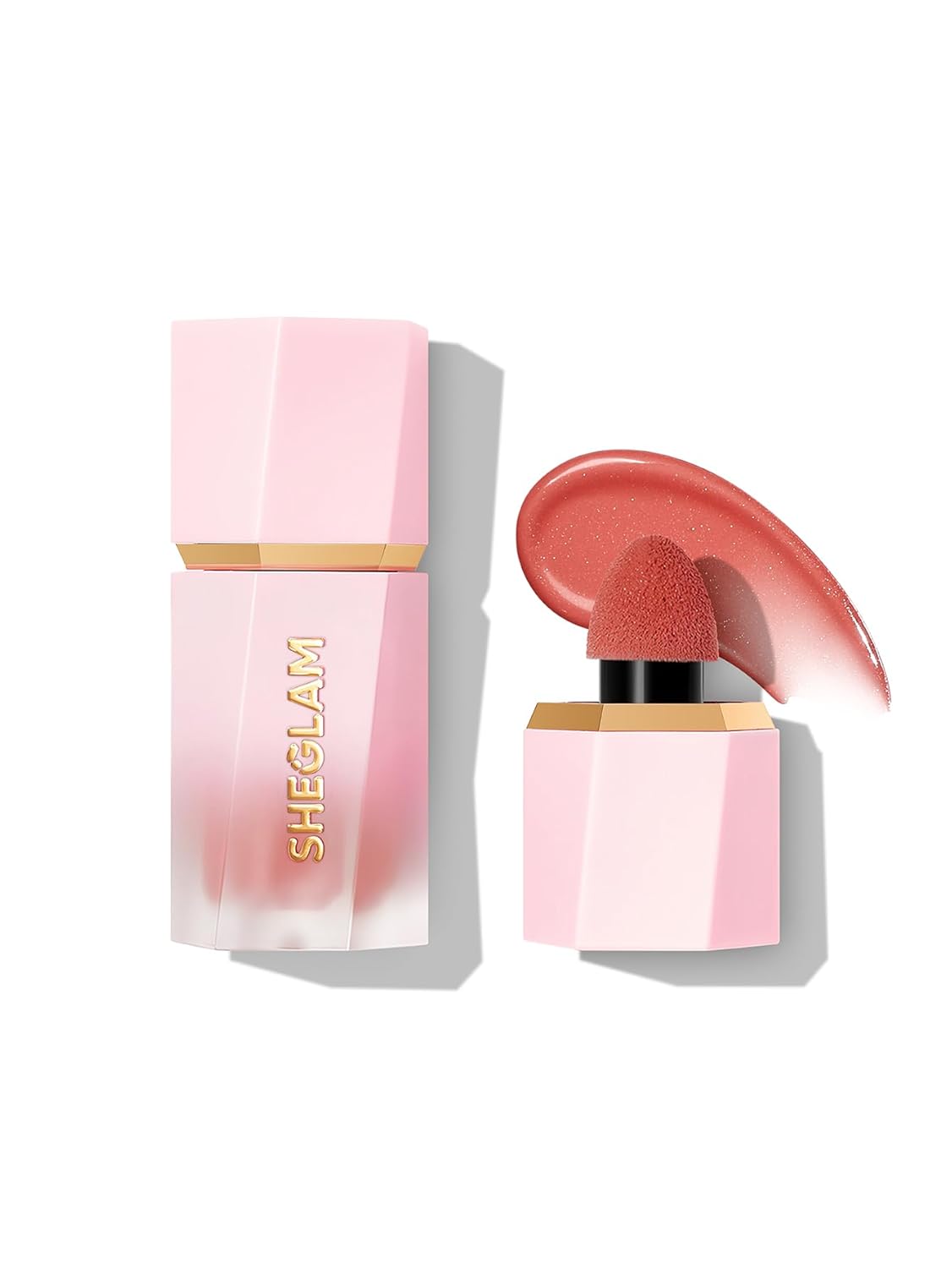 SHEGLAM Color Bloom Liquid Blush Makeup for Cheeks Matte Finish - Devoted
