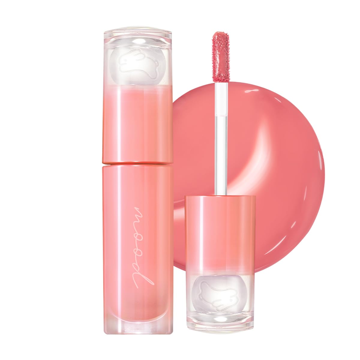 Peripera Ink Mood Glowy Tint | Lip-Plumping, Naturally Moisturizing, Lightweight, Glow-Boosting, Long-Lasting, Comfortable, Non-Sticky, Mask Friendly, No White Film 033 ROSY WISH
