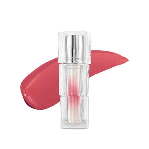 TIRTIR [*Mini Size Waterism Tinted Lip Gloss #01 Mauve Rose, 0.06 Fl Oz – Kiss Ready Lipgloss, 12H Long Lasting Non Sticky Natural Tinted Glow Korean Multiuse Cheek and Lip Tint for Women gift
