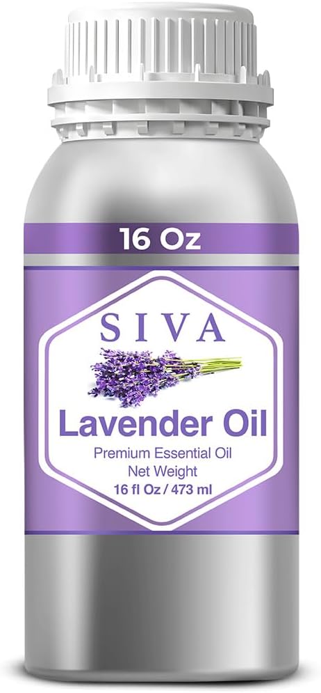 Siva Rosemary Essential Oil - 4 Fl Oz – Natural Rosemary Oil - for Diffuser, Face, Skin Care, Aromatherapy, Hair Care, Scalp and Body Massage - with Dropper