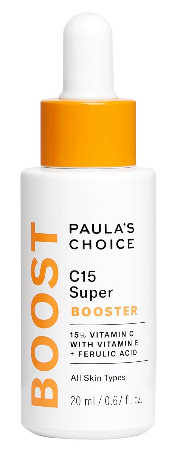 Paula's Choice BOOST C15 Super Booster, 15% Vitamin C with Vitamin E & Ferulic Acid, Skin Brightening Serum, 0.67 Ounces