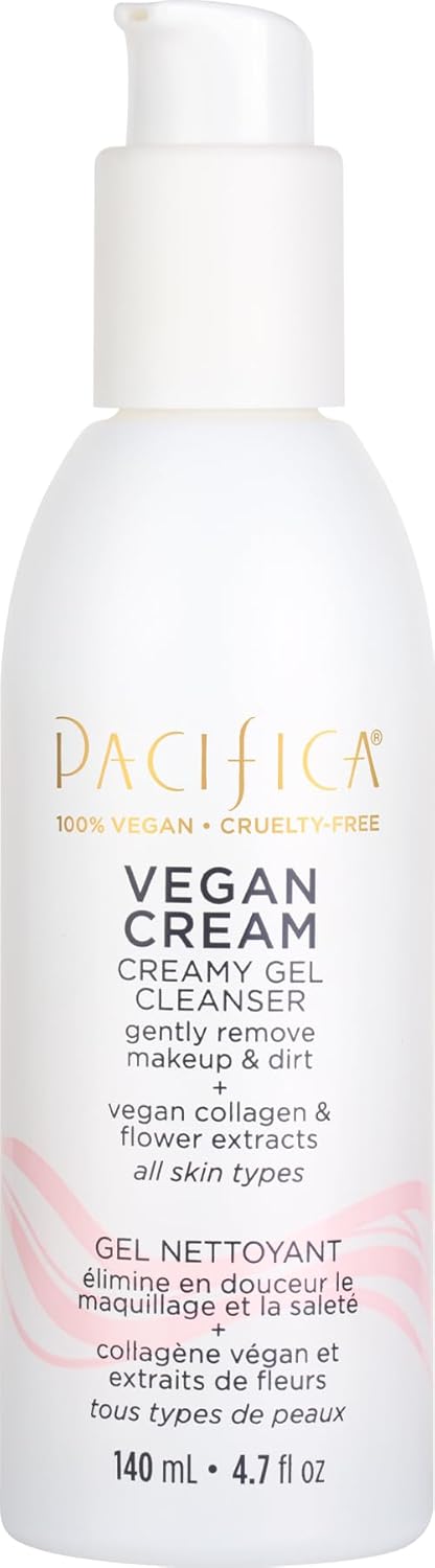 Pacifica Kale Detox Face Wash for Oily & Acne-Prone Skin, Deep Cleansing Facial Cleanser & Makeup Remover with Super Greens Kale, Seaweed & Clay, 5 fl oz –Clean Beauty, Vegan & Cruelty-Free