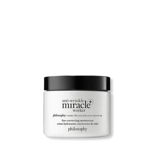 philosophy anti-wrinkle miracle worker line-correcting face moisturizer - with vitamin C & hyaluronic acid - instantly improves skin smoothness and radiance