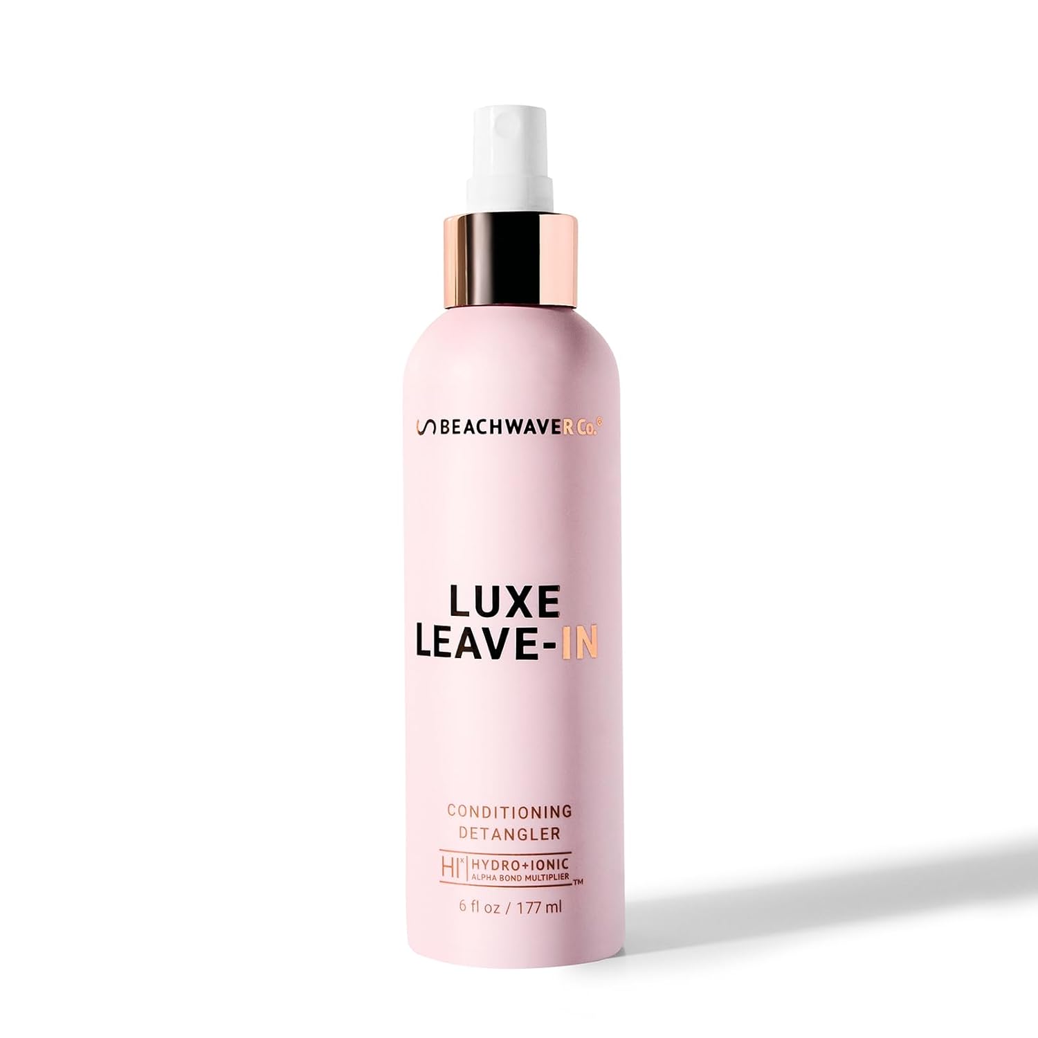 The Beachwaver Co. Haircare Luxe Leave-In Conditioning Detangler - Full Size (6 Oz) | Vegan Leave-In Treatment to Hydrate, Smooth, & Strengthen w/HiX Vegan Bond Multipliers | Sulfate & Paraben Free