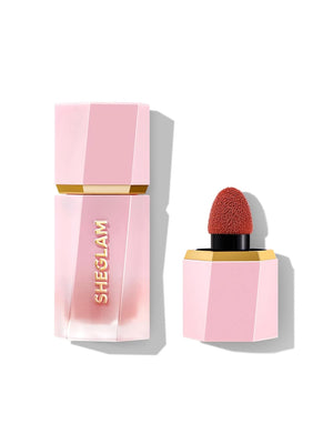 SHEGLAM Color Bloom Liquid Blush Makeup for Cheeks Matte Finish - Devoted
