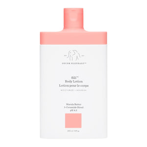 Drunk Elephant Sili Body Lotion - 240 ml/8 fl oz - Lightweight Daily Lotion - Clean Clinical Skincare - Cruelty-Free - Dermatologist Tested - Free of Essential Oils, Silicones, and Fragrance