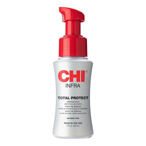 CHI Total Protect Defense Lotion, Lightweight Lotion For Locking In Moisture & Protecting Hair From Heat, Sulfate, Paraben, & Cruelty-Free, 6 Oz