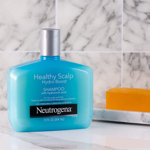 Neutrogena Moisturizing Healthy Scalp Hydro Boost Shampoo & Conditioner for Dry Hair and Scalp, with Hydrating Hyaluronic Acid, pH-Balanced, Paraben & Phthalate-Free, Color-Safe, 12 Fl Oz
