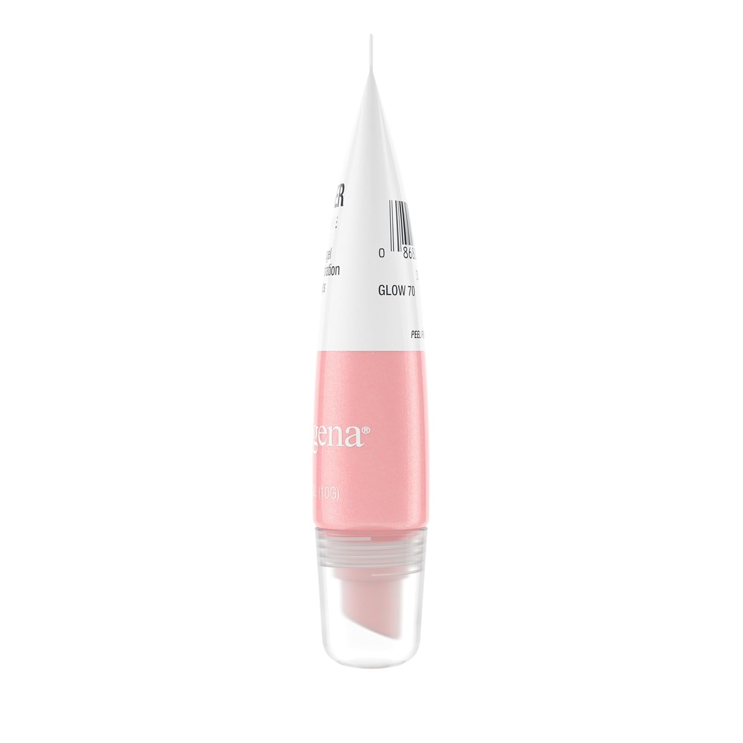 Neutrogena MoistureShine Lip Soother Gloss with SPF 20 Sun Protection, High Gloss Tinted Lip Moisturizer with Hydrating Glycerin and Soothing Cucumber for Dry Lips, Glow 70, .35 oz 2 pack