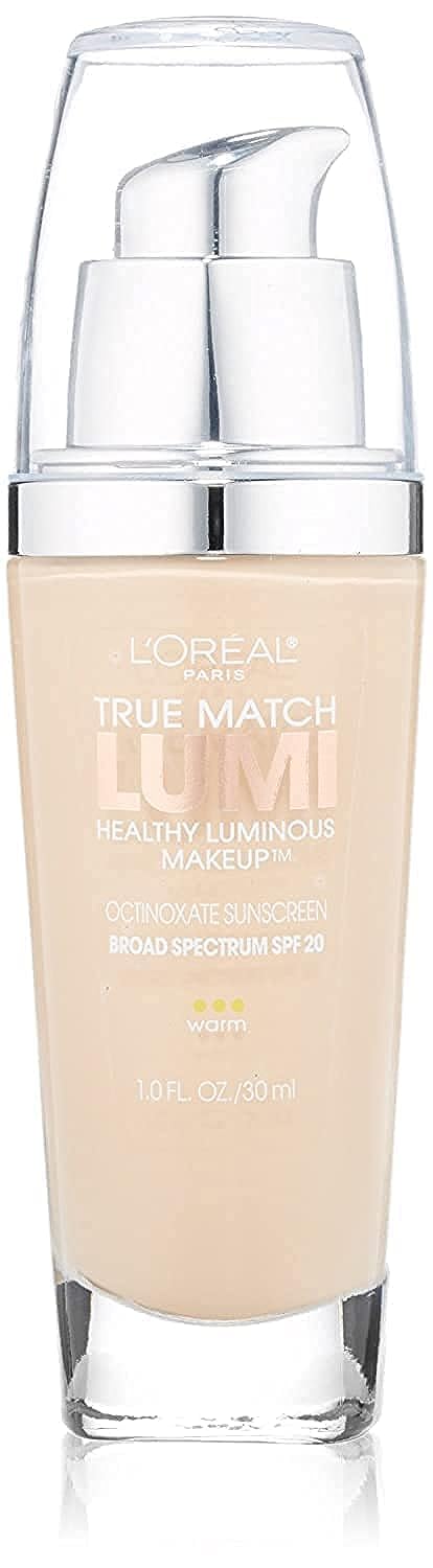 L'Oreal Paris True Match Lumi Healthy Luminous Makeup, C6 Soft Sable, 1 fl; oz.