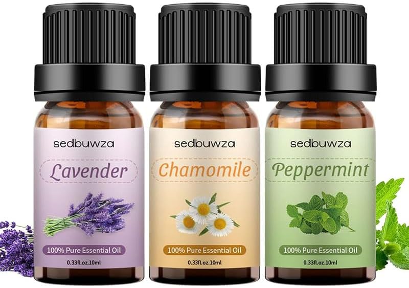 Sedbuwza Rose Essential Oil, 100% Pure Organic Rose Fragrance Oil for Diffuser, Humidifier, Soap, Candle, Perfume - 10ml