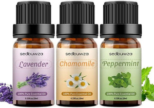 Sedbuwza Rose Essential Oil, 100% Pure Organic Rose Fragrance Oil for Diffuser, Humidifier, Soap, Candle, Perfume - 10ml