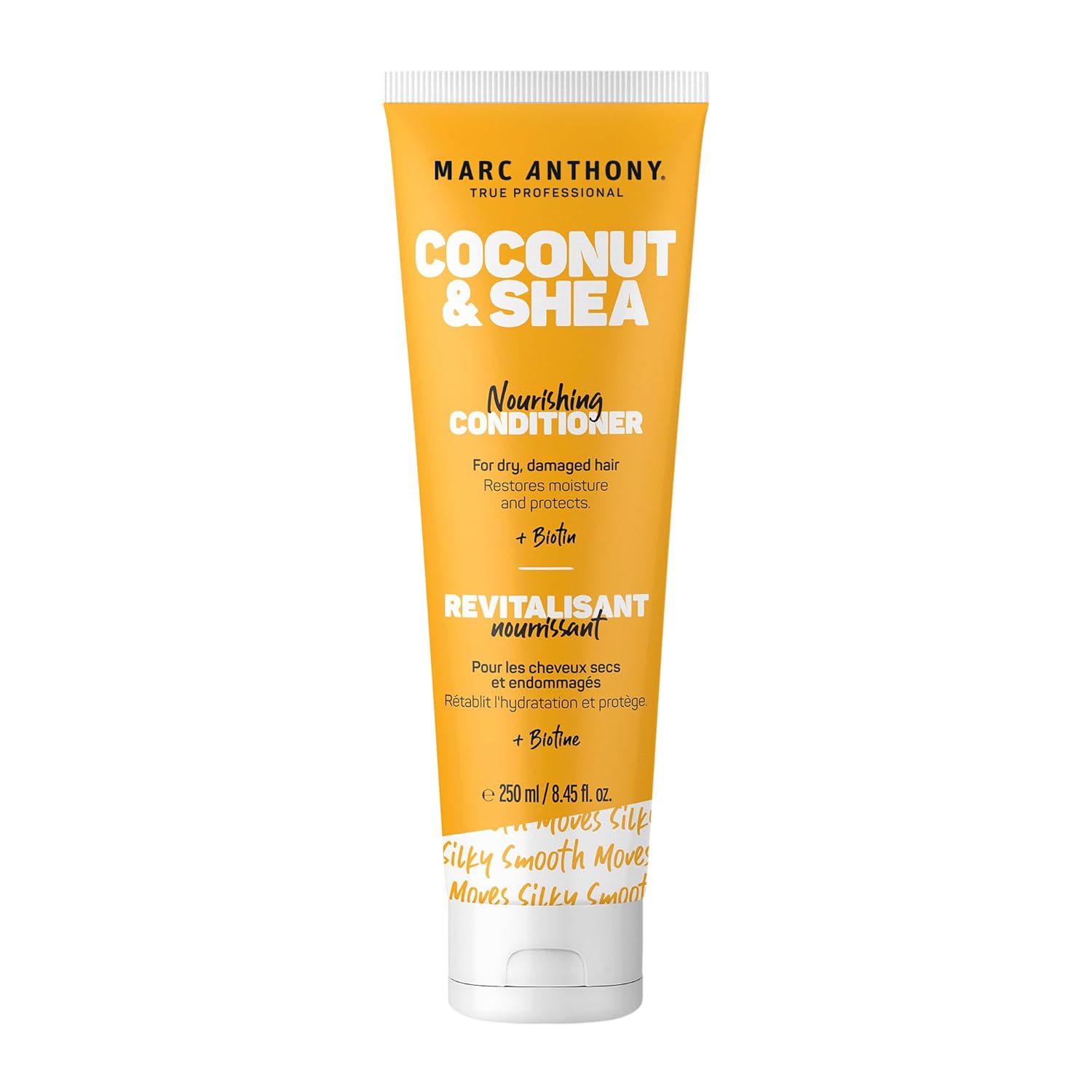 Marc Anthony Strengthening Conditioner, Grow Long - Anti-Frizz, Anti-Breakage & Nourishing Formula For Split Ends, & Hair Growth - Biotin, Vitamin E, Caffeine & Ginseng for Dry & Damaged Hair