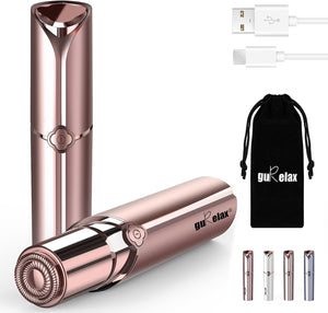 Facial Hair Removal for Women, Rechargeable Painless Facial Hair Remover for Face, Lip, Chin with a Velvet Bag