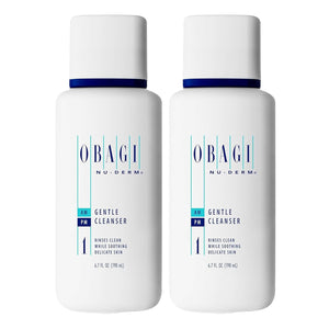 Obagi Medical Nu-Derm Gentle Face Cleanser for Normal to Dry Sensitive Skin – Daily Facial Cleanser Gently Removes Dirt, Oil, Makeup & Impurities