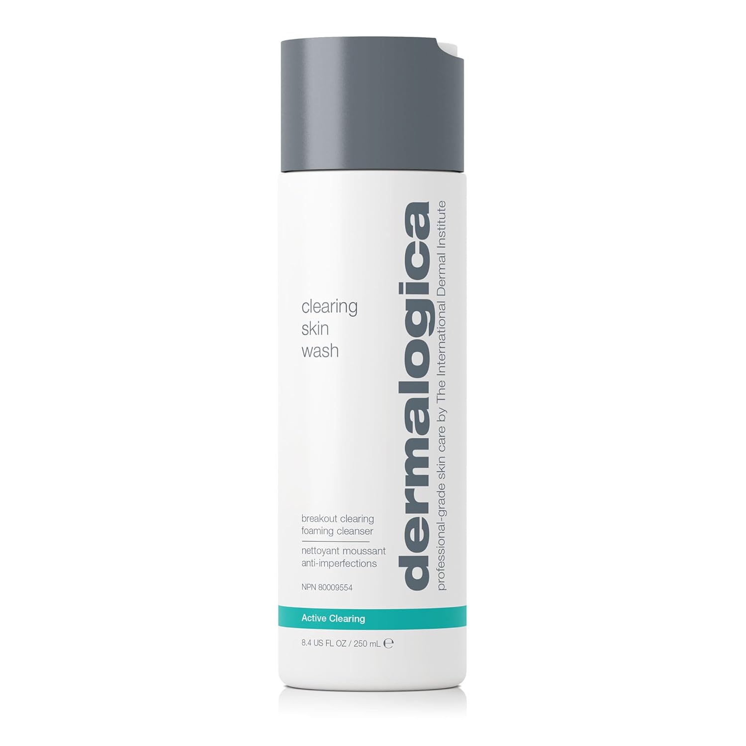 Dermalogica Clearing Skin Wash - Anti-Aging Acne Face Wash - Natural Breakout Clearing Foam with Salicylic Acid and Tea Tree Oil