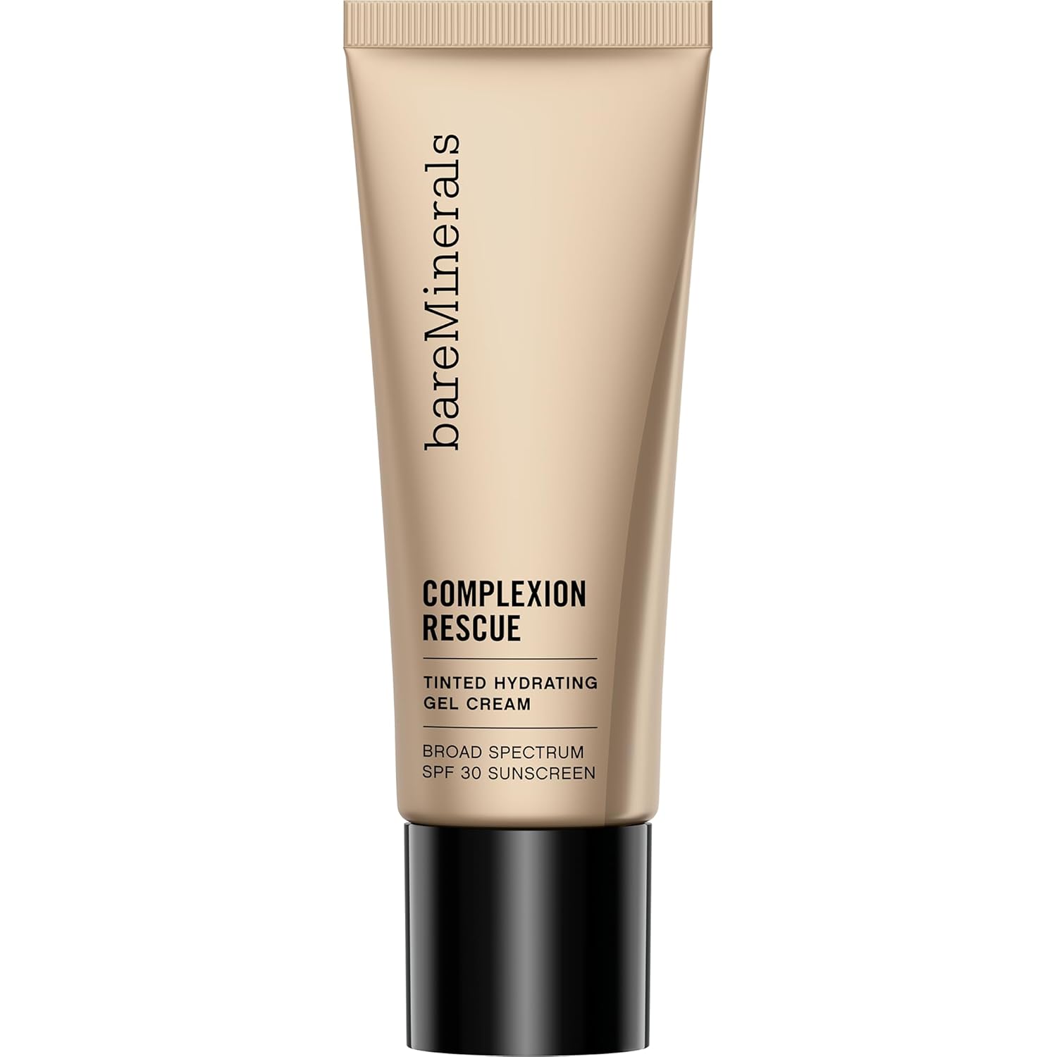 bareMinerals Complexion Rescue Tinted Moisturizer for Face with SPF 30, Vegan Tinted Mineral Sunscreen with Hyaluronic Acid, Full Size, Cashew 3.5