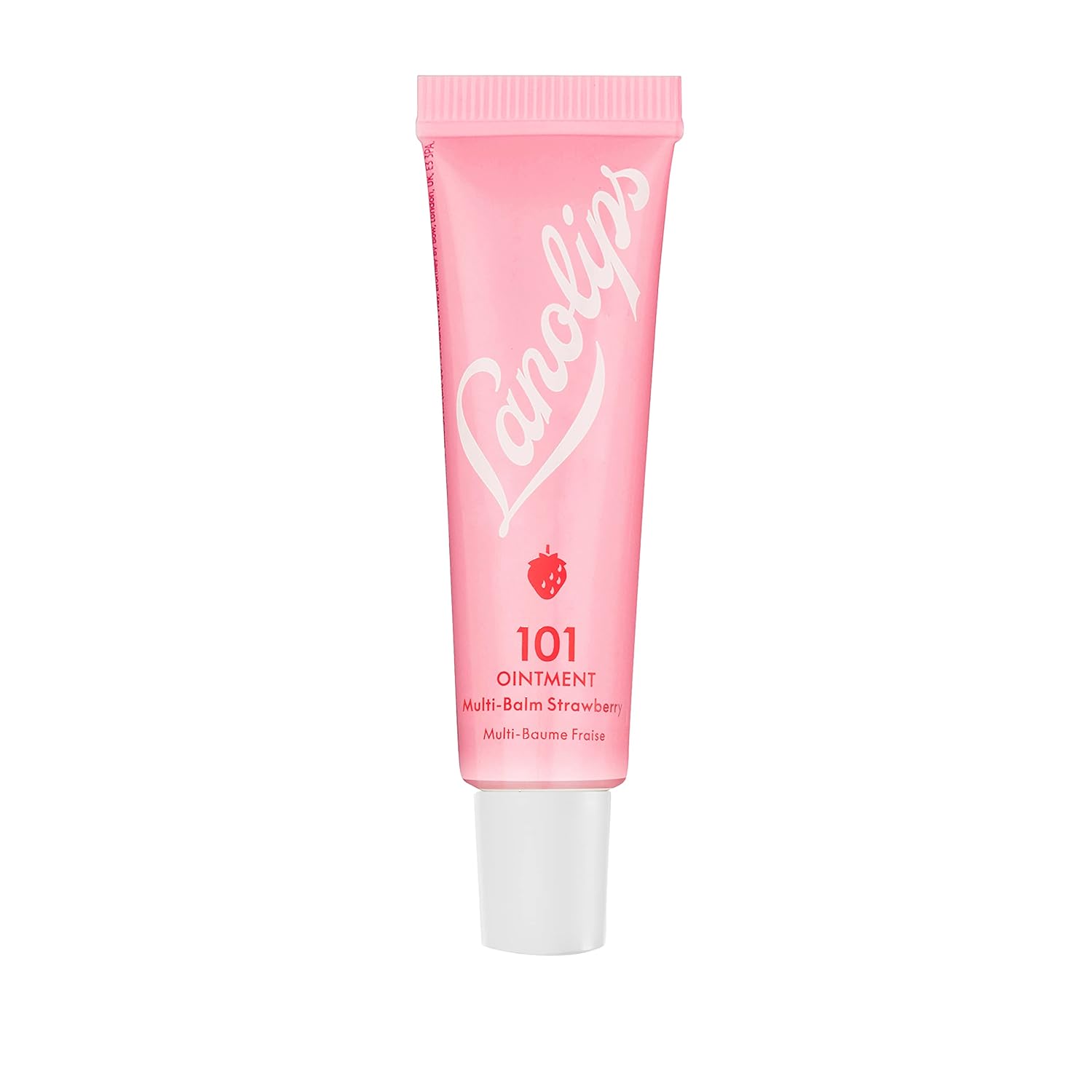 Lanolips 101 Ointment - Lanolin Lip Balm for Smooth, Hydrated & Healthy Lips - Multipurpose Ointment with Lanolin Oil for Dry Cuticles & More - Peach (0.52 oz)