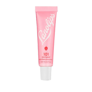 Lanolips 101 Ointment - Lanolin Lip Balm for Smooth, Hydrated & Healthy Lips - Multipurpose Ointment with Lanolin Oil for Dry Cuticles & More - Peach (0.52 oz)