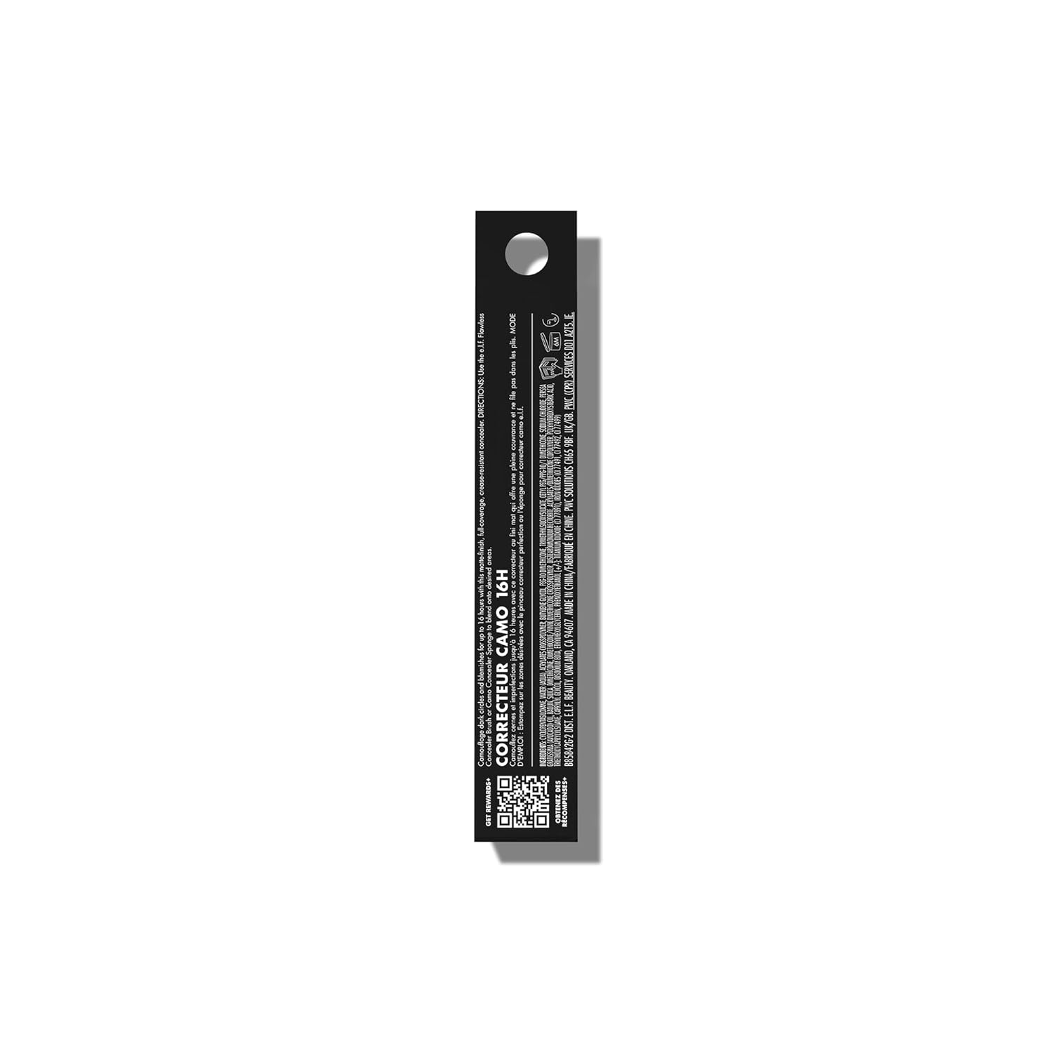 e.l.f. 16HR Camo Concealer, Full Coverage, Highly Pigmented Concealer With Matte Finish, Crease-proof, Vegan & Cruelty-Free, Fair Warm, 0.203 Fl Oz