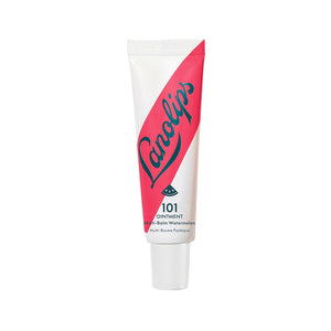 Lanolips 101 Ointment - Lanolin Lip Balm for Smooth, Hydrated & Healthy Lips - Multipurpose Ointment with Lanolin Oil for Dry Cuticles & More - Peach (0.52 oz)