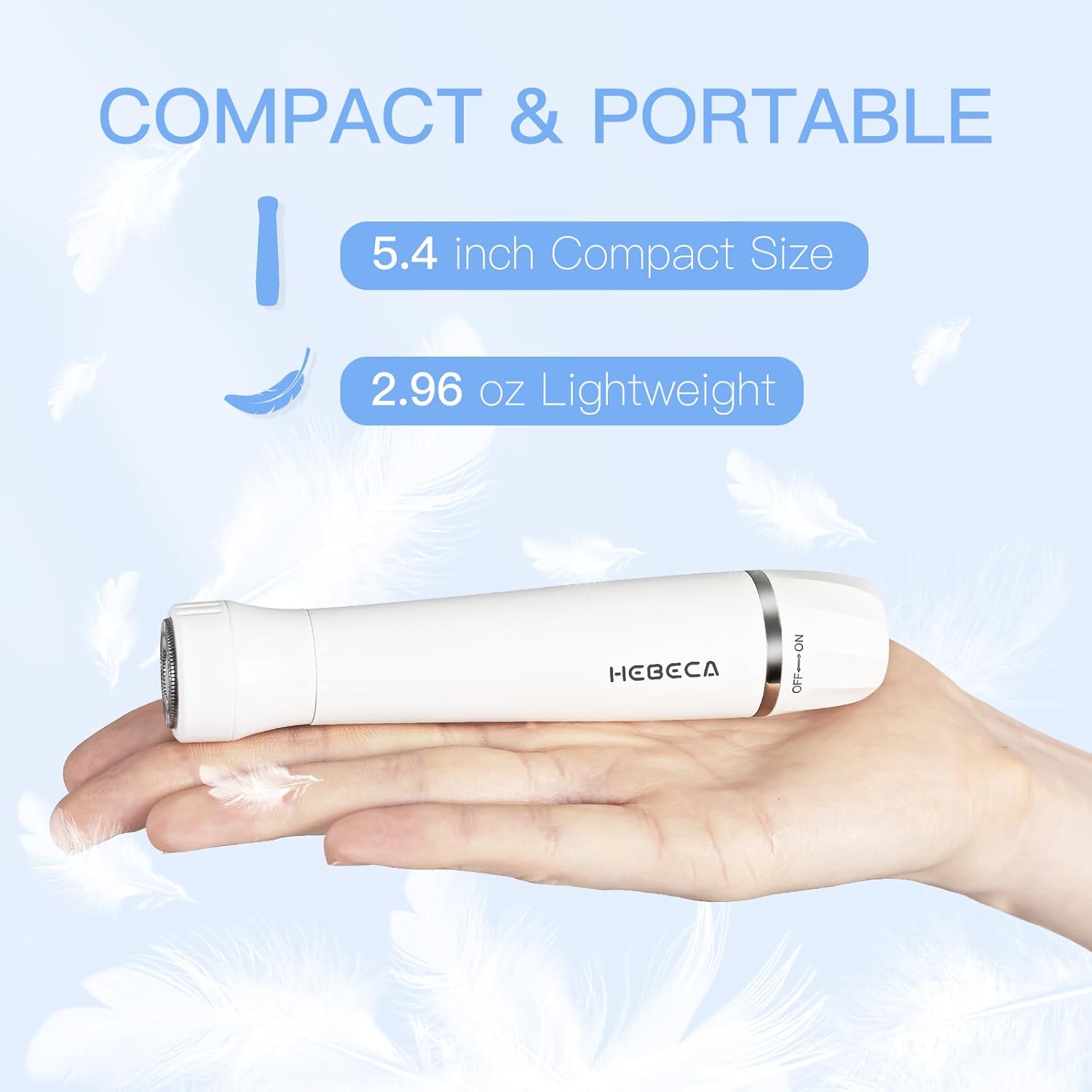 Nose Hair Trimmer for Women and Men, 3-in-1 Electric Facial Hair Removal Rechargeable Portble Waterproof Face Shaver Razor for Nose Ear Eyebrow Peach-Fuzz Lips Chin FT3001