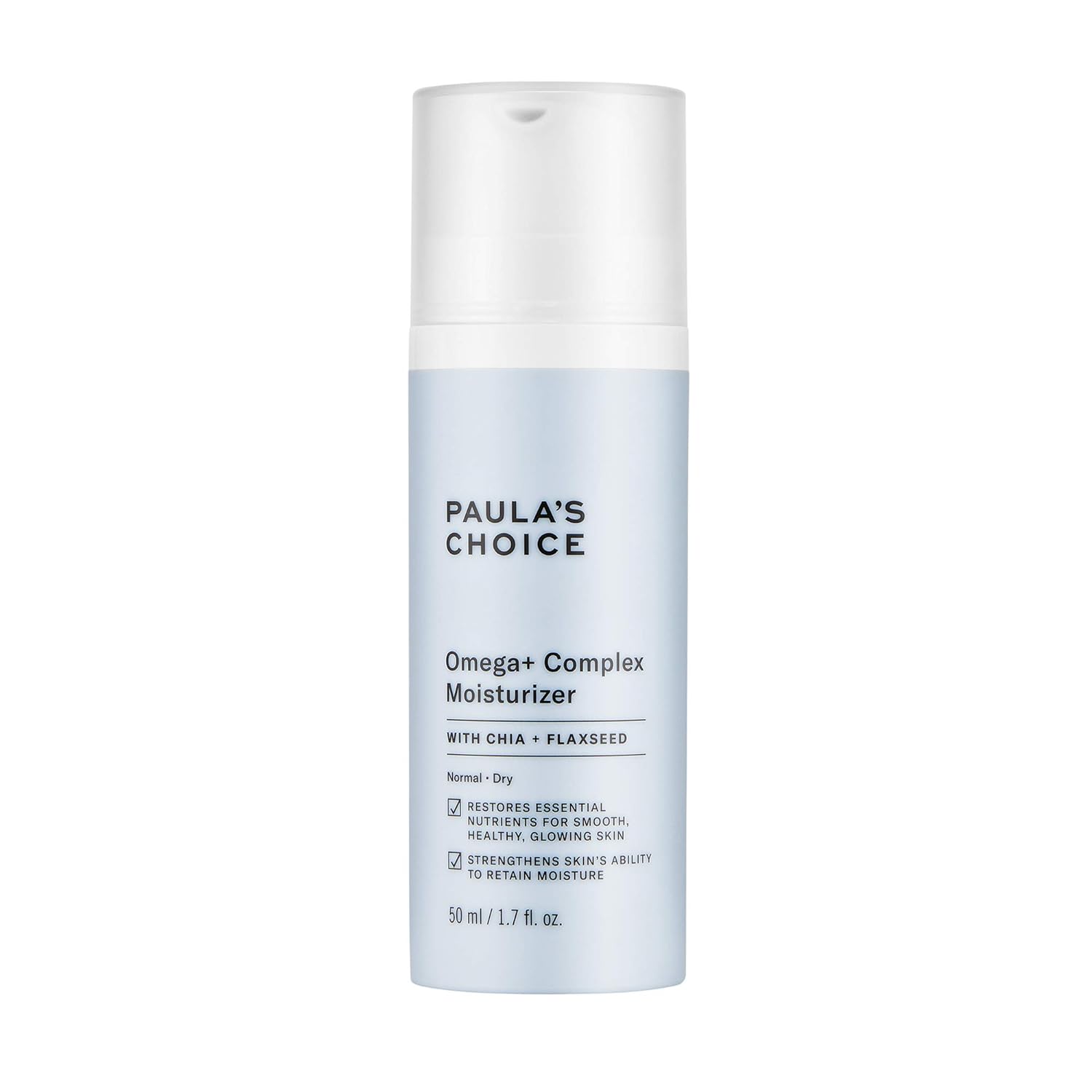 Paula's Choice Omega+ Complex Lightweight Face Moisturizer, Shea Butter & Plant Oils, Brightening Vitamin C - For Dry & Sensitive Skin