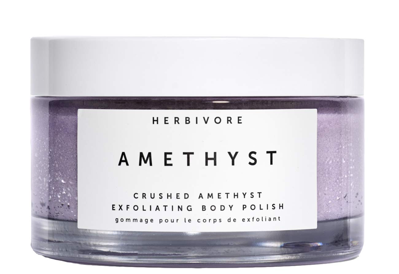 HERBIVORE In-Shower Moisturizer and Exfoliating Body Scrub with Virgin Coconut Oil and Shea Butter, Plant-based, Vegan, Cruelty-Free