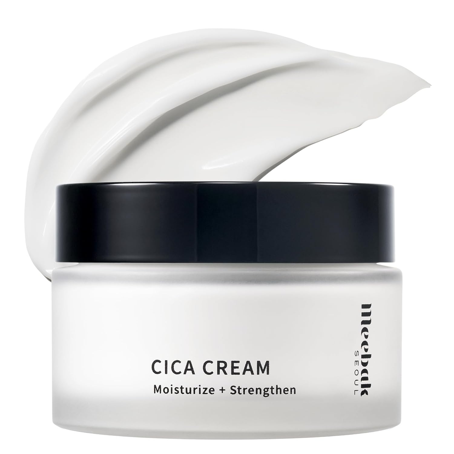 Meebak Cica Cream | Daily Repair Moisturizer with Niacinamide, Ceramide, & Retinol | Deep Hydration & Soothing | Locks in Moisture | Suitable for Sensitive Skin