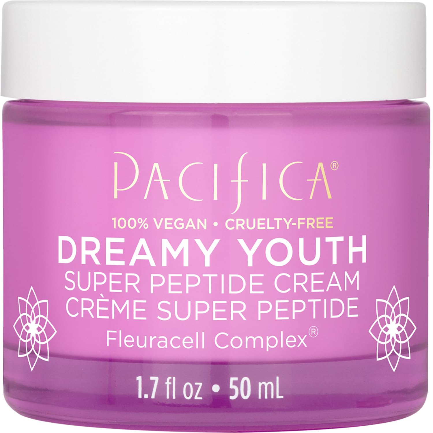 Pacifica Face Cream - Vegan Ceramide Barrier Cream w/Niacinamide & Shea Butter - Hydrating Daily Face Moisturizer Fragrance Free for Sensitive Skin, Vegan, Clean Beauty Allergy & Dermatologist Tested