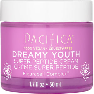 Pacifica Face Cream - Vegan Ceramide Barrier Cream w/Niacinamide & Shea Butter - Hydrating Daily Face Moisturizer Fragrance Free for Sensitive Skin, Vegan, Clean Beauty Allergy & Dermatologist Tested