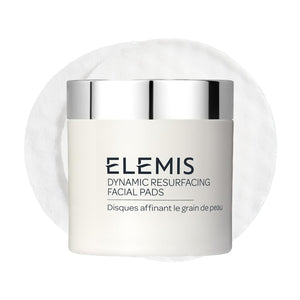 ELEMIS Dynamic Resurfacing Facial Pads with Lactic Acid, Dual Textured Treatment Facial Exfoliating Pads